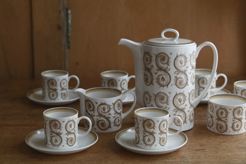 スージークーパー Susie Cooper venetia コーヒーカップソーサー イギリス アンティークストリュフ