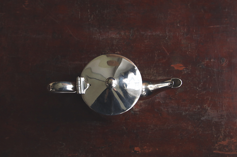 レストランウェア　ハーフパイントティポット　gladwin cooper brothers イギリス アンティークストリュフ