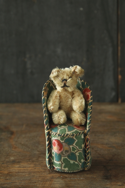 Schucoのミニチュアベア　talisman miniature bear シュコー　ドイツ　アンティークストリュフ