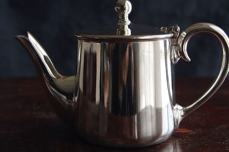 レストランウェア　ハーフパイントティポット　gladwin cooper brothers イギリス アンティークストリュフ