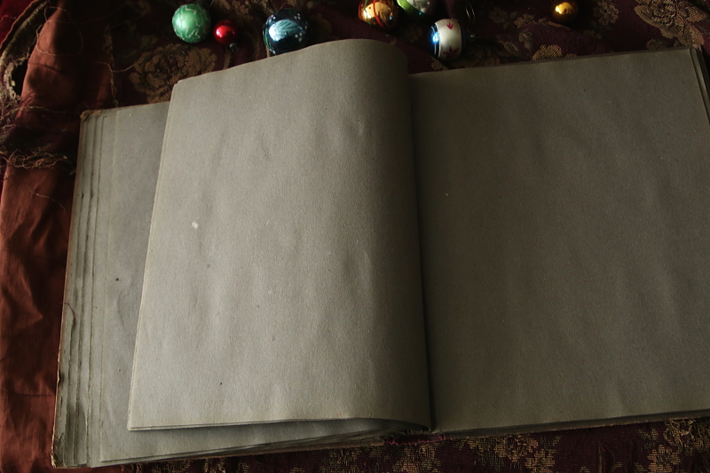 ヴィクトリアンスクラップブック　イギリス　デコパージュ アンティークストリュフ