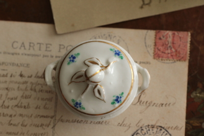 アンティークドールズディナーセット ミニチュア食器 フランス