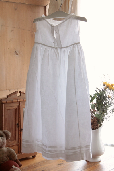 アンティークチャイルドドレス　ワンピース　イギリス　キャミソール