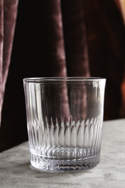 アンティークカットロックグラス　オールドファッションドグラス　ウイスキー　イギリス