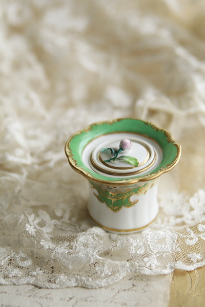 ハンドペイントインクウェル　ヴィクトリアン　イギリス アンティークストリュフ 20251119