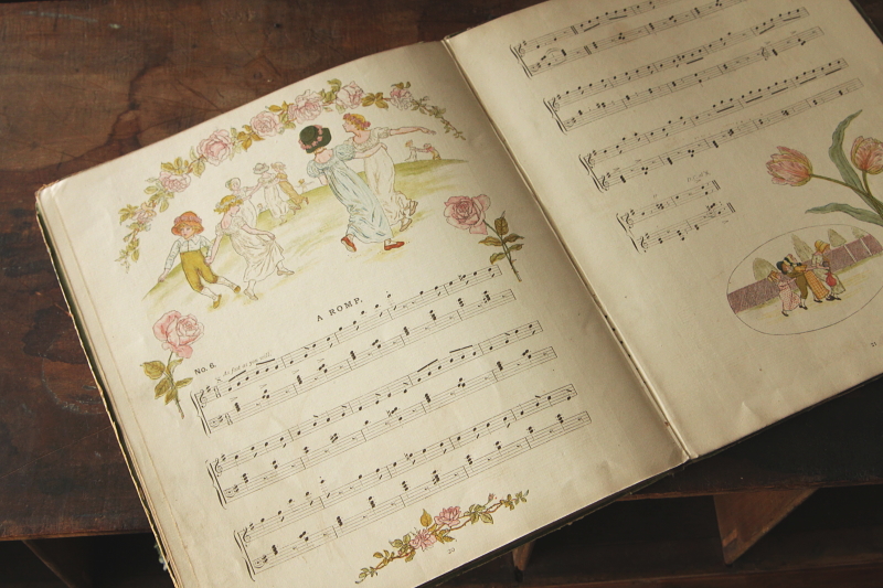 アンティーク絵本　ケイト　グリーナウェイ kate　greenaway イギリス