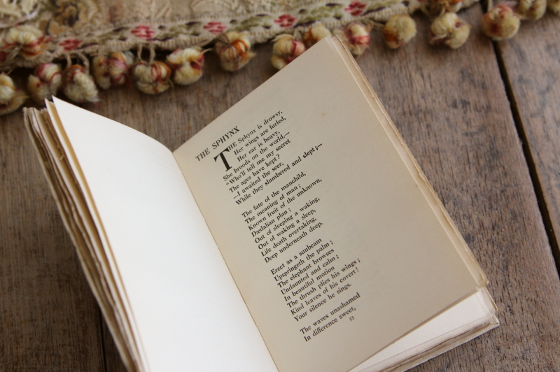 アンティーク詩集　ラルフ=ワルド=エマーソン ralph waldo emerson　イギリス