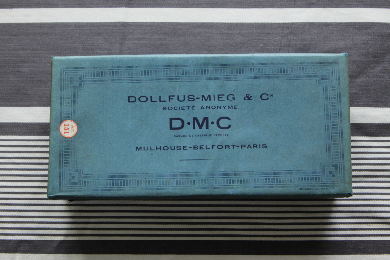 アンティーク刺繍糸　デッドストック　DMC　フランス