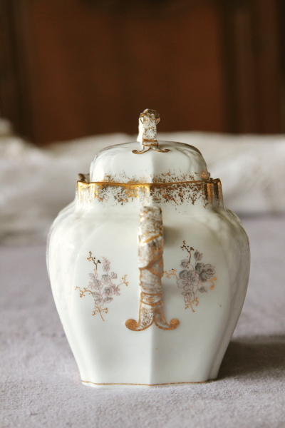 Limoges フランス ヴィンテージ 陶器 ドアノブ ピンク3個セット