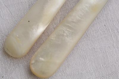 マザーオブパールハンドル　デザートナイフ&フォーク　ヴィクトリアン　イギリス アンティークストリュフ