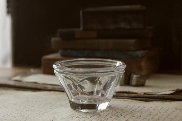 19世紀 フランス トリュフポット アンティーク ガラス