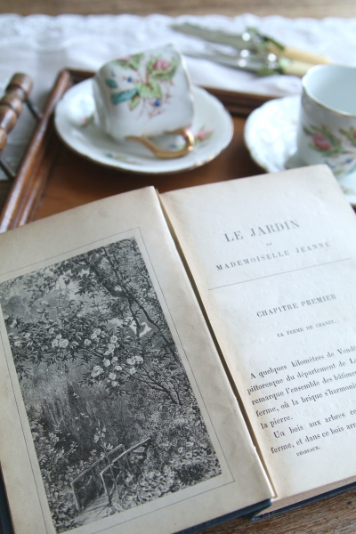 le jardin de mademoiselle deanne フランス小説　ガーデニング　アンティークストリュフ 20240521