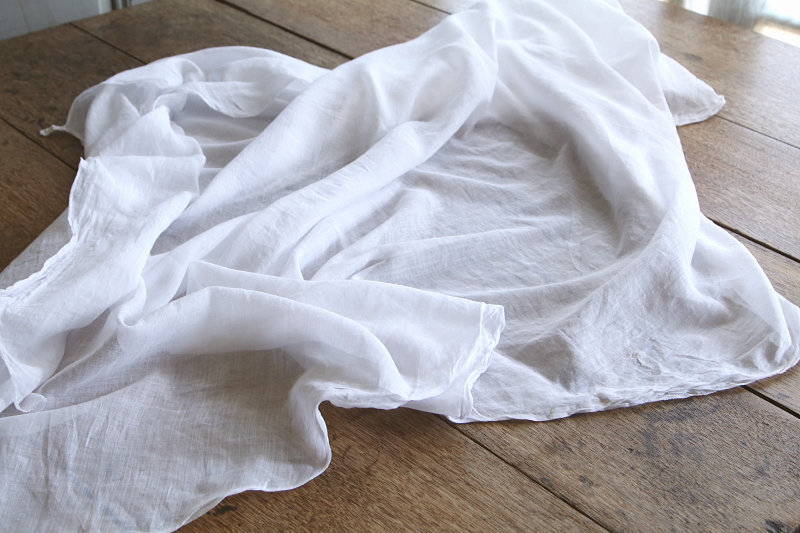 コットンローン　ウエディングベール　イギリス アンティークストリュフ