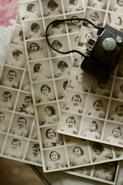 アンティークフォトグラフ　polyfoto48　フランス　連続写真