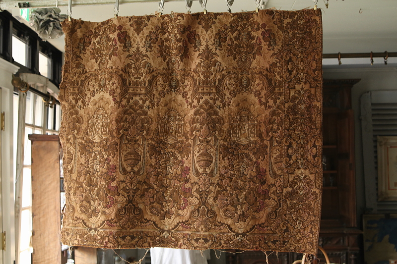 花のヴィンテージゴブラン　フランス アンティークストリュフ 20251125