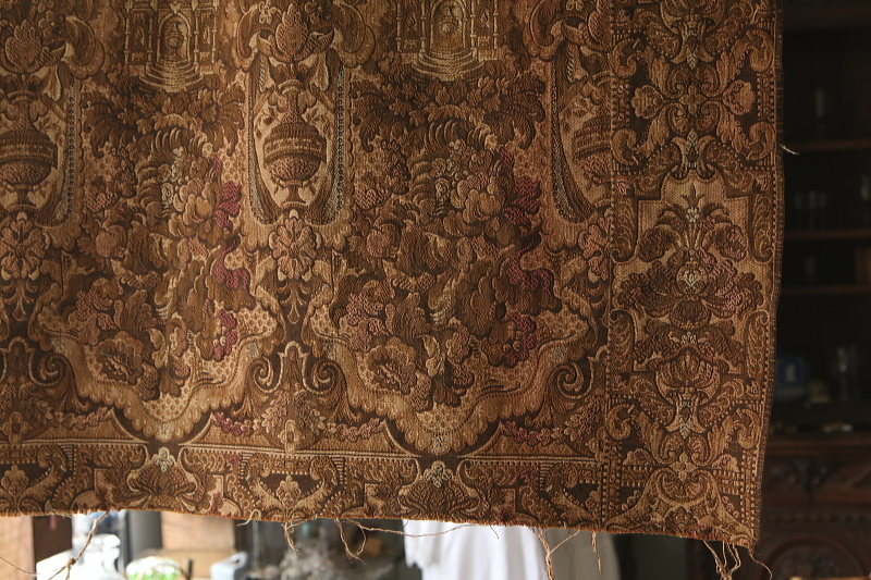 花のヴィンテージゴブラン　フランス アンティークストリュフ 20251125