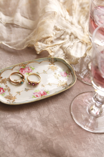 英国 里帰り オールドノリタケ ドレッシングテーブルセット マルキ印