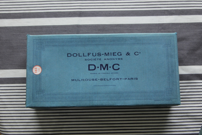 アンティーク刺繍糸　デッドストック　DMC　フランス