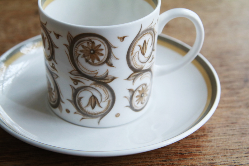 スージークーパー Susie Cooper venetia コーヒーカップソーサー イギリス アンティークストリュフ