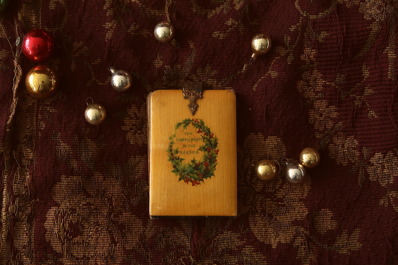 モシュリンヌのクリスマスメモ　イギリス アンティークストリュフ