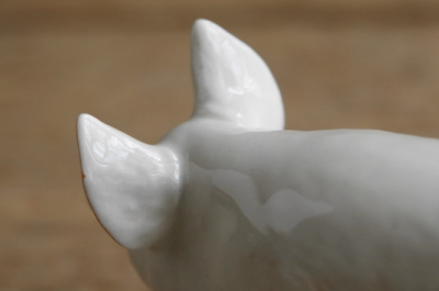 Beswick Pottery　べズウィック　ブタのフィギュリン　アンティークストリュフ