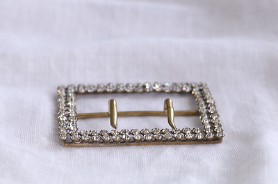 オールドペーストバックル　ヨーロッパ アンティークストリュフ