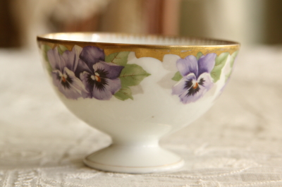 アンティークローゼンタール rosenthal bavalia スミレ ティーカップ