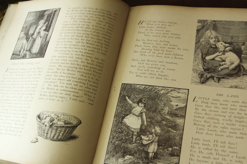 アンティークブックス 古書 児童書 絵本 little folks enquire within Ernest Nister イギリス