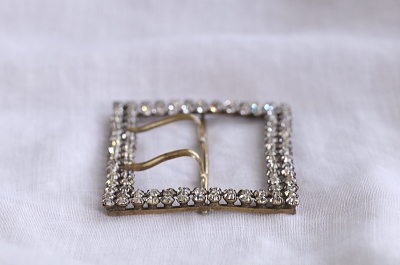 オールドペーストバックル　ヨーロッパ アンティークストリュフ