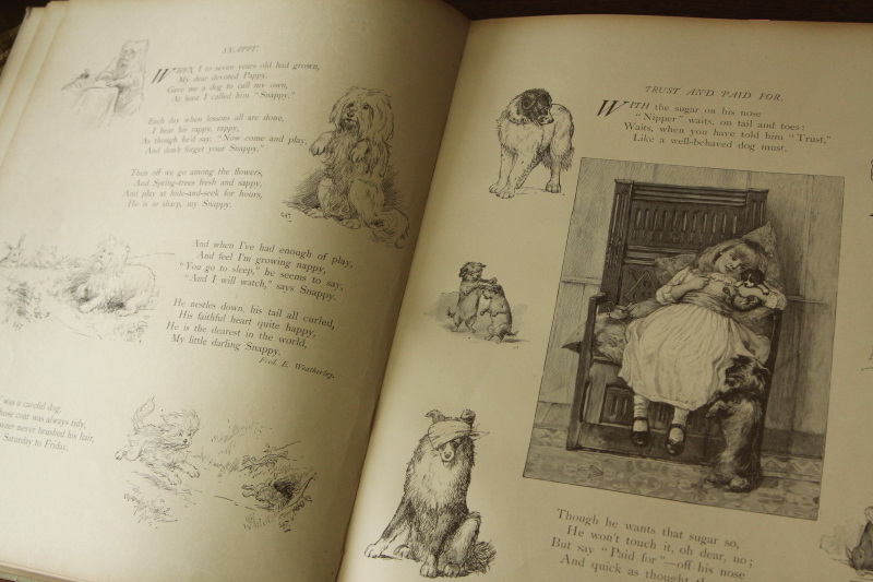 アンティークブックス 古書 児童書 絵本 little folks enquire within Ernest Nister イギリス