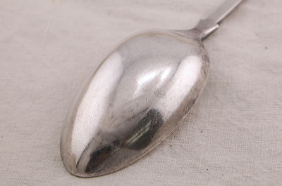 フィドルパターンのサービングスプーン　mappin and webb elkington 　イギリス　アンティークストリュフ