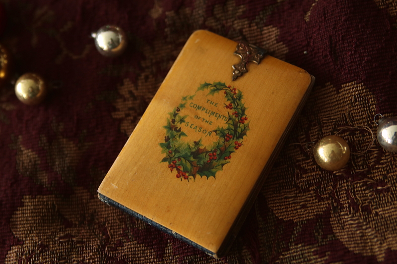 モシュリンヌのクリスマスメモ　イギリス アンティークストリュフ