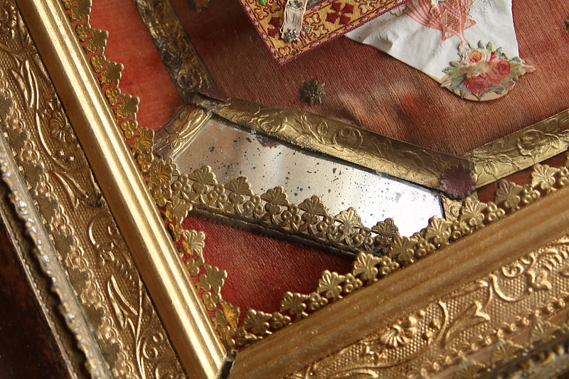 洗礼記念の天使のフレーム　ポーランド　クロスターアルバイテン　ウクライナ アンティークストリュフ 20251224