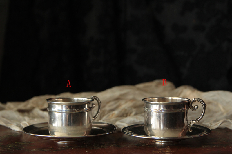 アンティークシルバーコーヒーカップ フランス 20200909 【Antiques