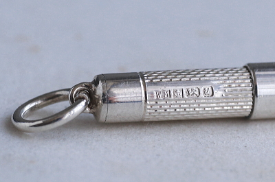 シルバートゥースピック　william manton イギリス　アンティークストリュフ