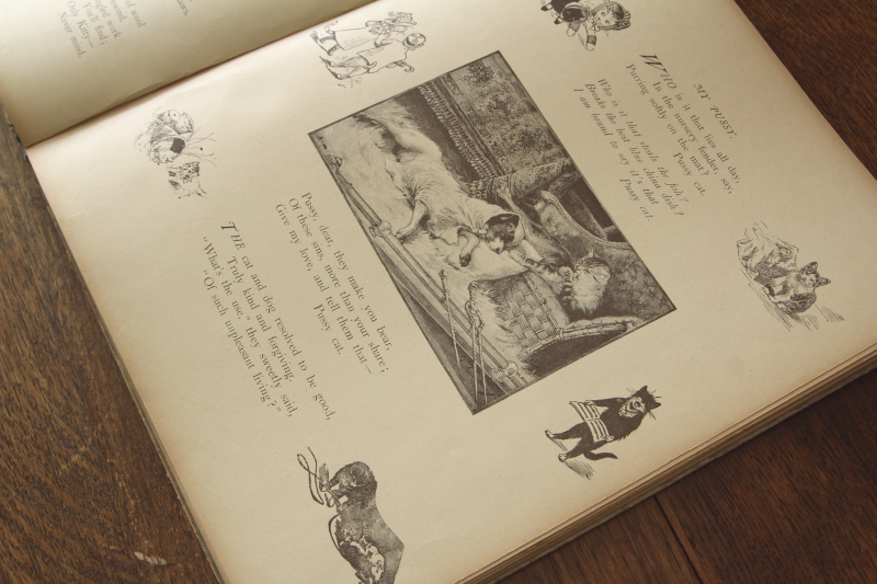 アンティークブックス 古書 児童書 絵本 little folks enquire within Ernest Nister イギリス
