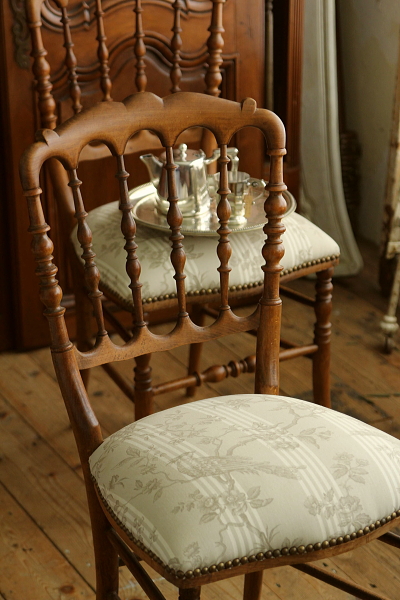 ナポレオンチェア 椅子 フランス アンティーク ナポレオン3世様式