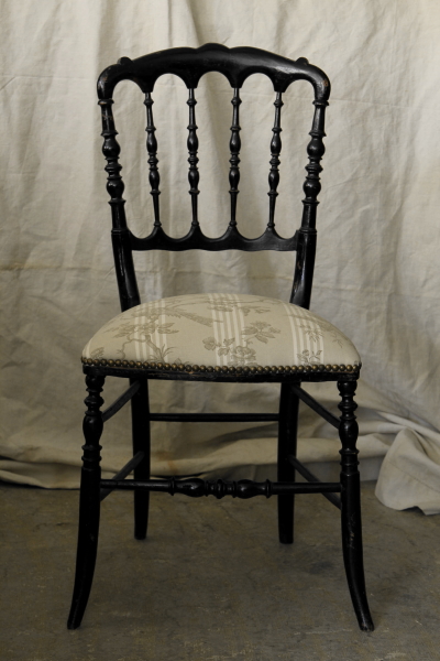 ナポレオンチェア 椅子 フランス アンティーク ナポレオン3世様式 
