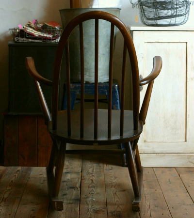 ercol アーコール ロッキングチェア アンティークストリュフ
