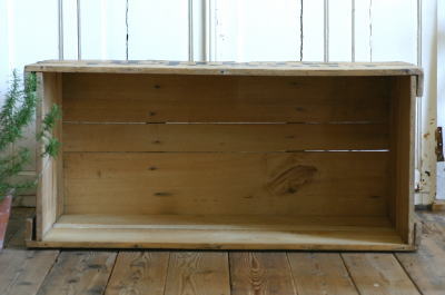 ショコラムニエ ウッドコンテナ アンティーク木箱 アンティークストリュフ