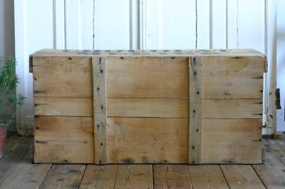 ショコラムニエ ウッドコンテナ アンティーク木箱 アンティークストリュフ